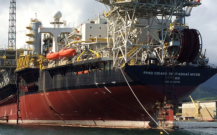 The Cidade de Itaguaí can store 1.6 million barrels of oil. BG Group